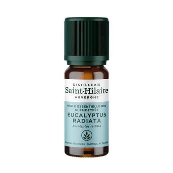 Couverture du livre « Huile essentielle eucalyptus radiata bio 10 ml » de  aux éditions Dg-exodif