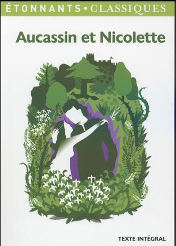 Couverture du livre « Aucassin et Nicolette » de Anonyme aux éditions Flammarion