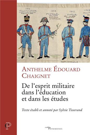 Couverture du livre « De l'esprit militaire dans l'éducation et dans les études » de Sylvie Tisserand aux éditions Cerf