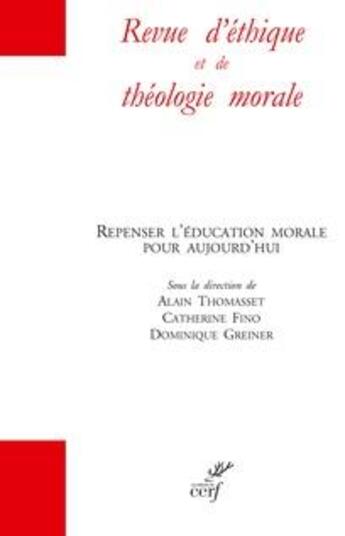 Couverture du livre « Revue d'ethique et de theologie morale hors serie numero 16 2019 » de  aux éditions Cerf