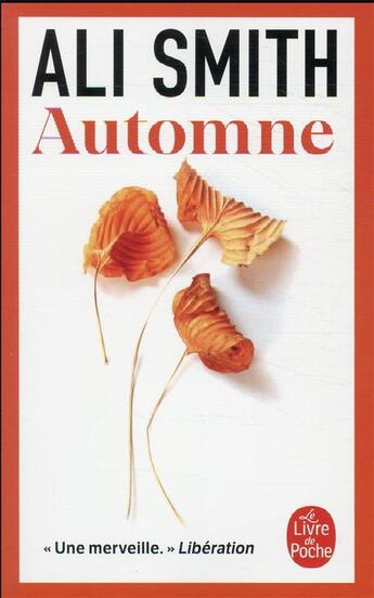 Couverture du livre « Automne » de Ali Smith aux éditions Le Livre De Poche