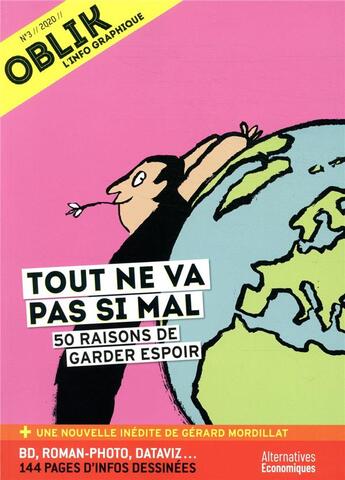 Couverture du livre « Oblik - numero 3 tout ne va pas si mal (50 raisons d'esperer) - vol03 » de  aux éditions Alternatives Economiques