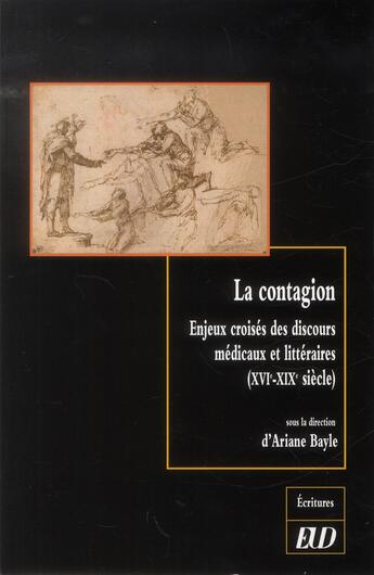 Couverture du livre « Contagion » de Ariane Bayle aux éditions Pu De Dijon