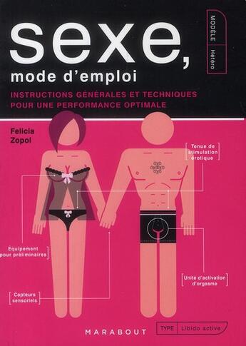 Couverture du livre « Sexe, mode d'emploi » de Zopol-F aux éditions Marabout