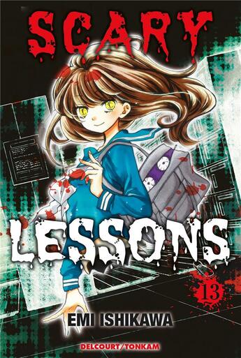 Couverture du livre « Scary lessons Tome 13 » de Emi Ishikawa aux éditions Delcourt