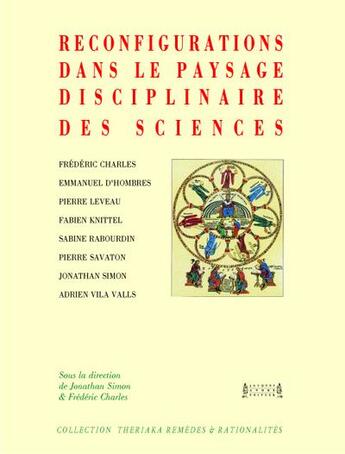 Couverture du livre « Reconfigurations dans le paysage disciplinaire des sciences » de  aux éditions Jacques Andre