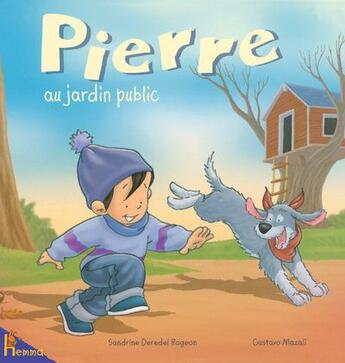 Couverture du livre « Pierre Au Jardin Public » de Sandrine Deredel-Rogeon aux éditions Hemma