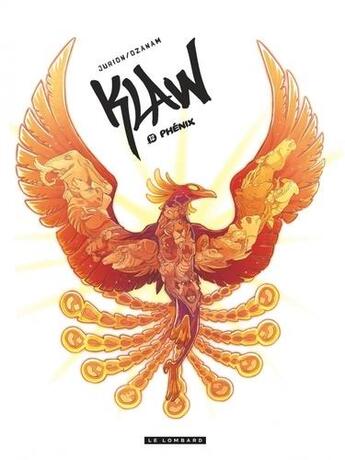 Couverture du livre « Klaw t.12 : phénix » de Ozanam et Joel Jurion aux éditions Lombard