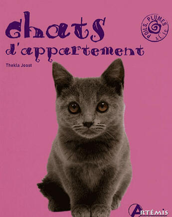 Couverture du livre « Chats d'appartement » de  aux éditions Artemis