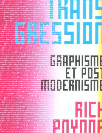 Couverture du livre « Transgression » de Rick Poynor aux éditions Pyramyd