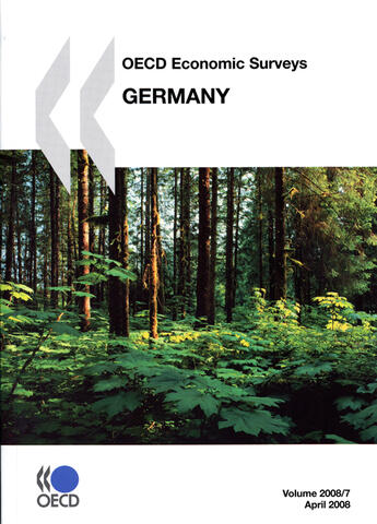 Couverture du livre « Germany ; OECD economic surveys 2008 (7e éditions) » de  aux éditions Ocde