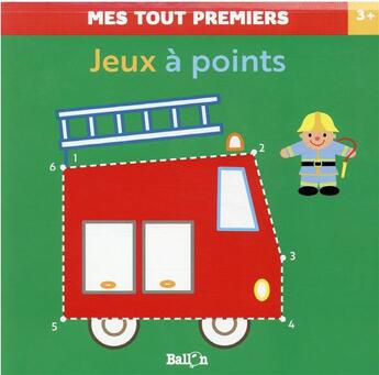 Couverture du livre « Jeux a points 3+ » de  aux éditions Le Ballon