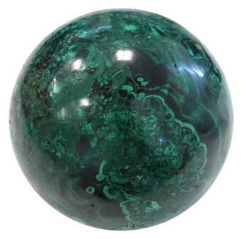 Couverture du livre « Sphere malachite polie - piece de 2,5 a 3 kilo » de  aux éditions Dg-exodif