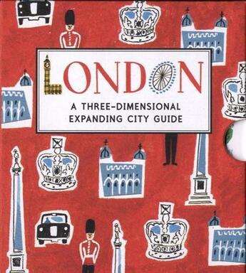 Couverture du livre « London ; a three-dimensional expanding city skyline » de Sarah Mcmenemy aux éditions Walker Books