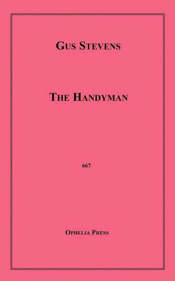 Couverture du livre « The Handyman » de Gus Stevens aux éditions Epagine