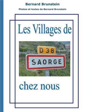 Couverture du livre « Les villages de chez nous » de Bernard Brunstein aux éditions Books On Demand