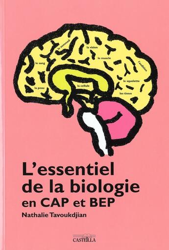 Couverture du livre « L'essentiel de la biologie en CAP et BEP » de Nathalie Tavoukdjian aux éditions Casteilla