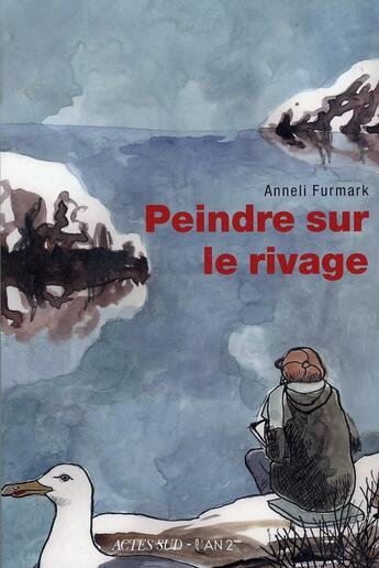 Couverture du livre « Peindre sur le rivage » de Anneli Furmark aux éditions Actes Sud