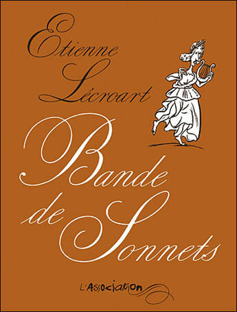 Couverture du livre « Bandes de sonnets » de Etienne Lecroart aux éditions L'association