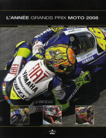 Couverture du livre « L'année grands prix moto (édition 2008/2009) » de Schertenleib Jc aux éditions Chronosports