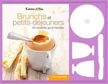 Couverture du livre « Brunchs et petits-déjeuners ; coffret » de  aux éditions Marie-claire