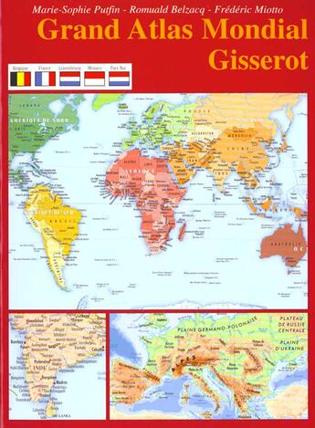 Couverture du livre « Grand atlas mondial gisserot » de  aux éditions Gisserot