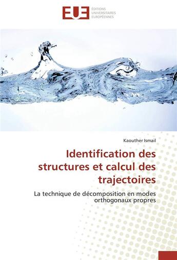 Couverture du livre « Identification des structures et calcul des trajectoires » de Kaouther Ismail aux éditions Editions Universitaires Europeennes