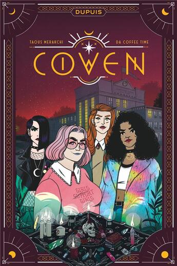 Couverture du livre « Coven » de Taous Merakchi et Da Coffee Time aux éditions Dupuis