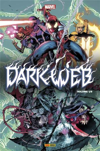 Couverture du livre « Dark web Tome 1 » de Zeb Wells et Gerry Duggan et Christopher Cantwell et Collectif aux éditions Panini