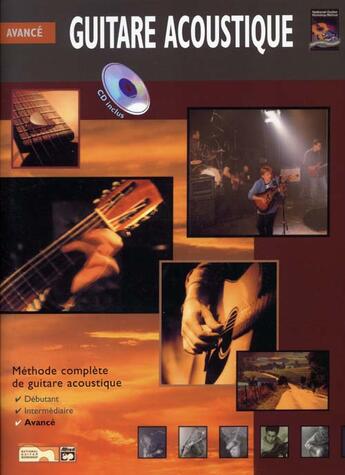 Couverture du livre « Guitare acoustique ; avancé » de Horne Greg aux éditions Id Music