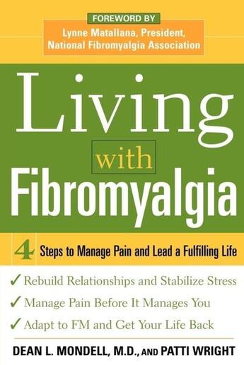 Couverture du livre « Living with fibromyalgia » de Mondell Dean L. aux éditions Mcgraw-hill Education