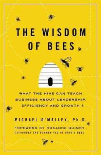 Couverture du livre « The wisdom of bees » de Michael O'Malley aux éditions Adult Pbs