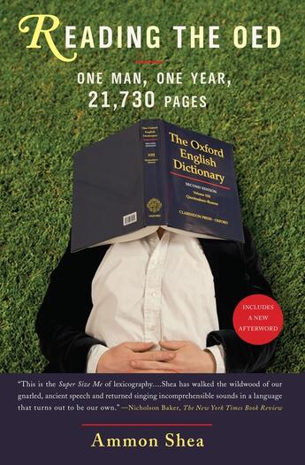 Couverture du livre « Reading the OED » de Shea Ammon aux éditions Penguin Group Us