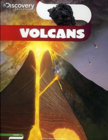 Couverture du livre « Volcans » de Robert Coupe aux éditions Gallimard-jeunesse