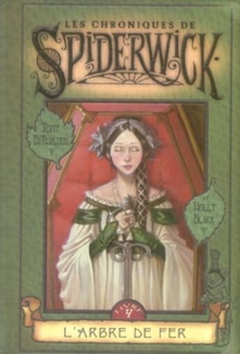 Couverture du livre « Les chroniques de Spiderwick Tome 4 : L'arbre de fer » de Holly Black et Tony Diterlizzi aux éditions Pocket Jeunesse