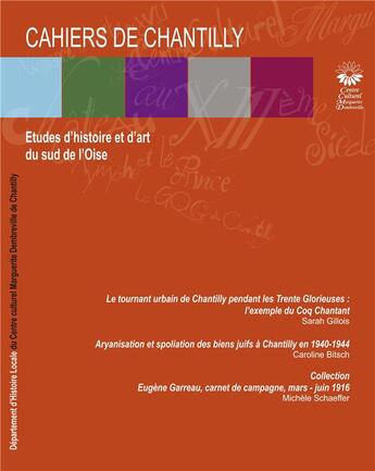 Couverture du livre « Cahiers de Chantilly num. 10 » de Centre Culturel De Chantilly aux éditions Books On Demand