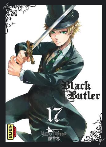 Couverture du livre « Black butler Tome 17 » de Yana Toboso aux éditions Kana