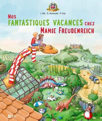 Couverture du livre « Les dinosaures du jardin de grand-mère » de  aux éditions Signe