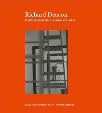 Couverture du livre « CARNETS D'ETUDES T.43 ; Richard Deacon, études préparatoires » de Jill Silverman aux éditions Ensba