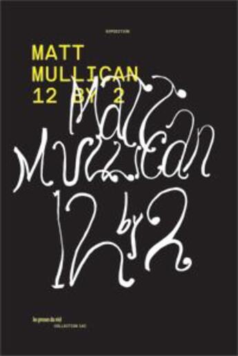 Couverture du livre « Matt Mullican ; 12 by 2 » de  aux éditions Les Presses Du Reel