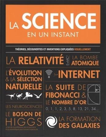 Couverture du livre « La science en un instant » de Jennifer Crouch aux éditions Contre-dires