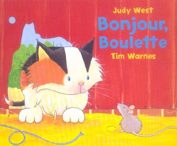 Couverture du livre « Bonjour, boulette » de Tim Warnes aux éditions Mijade