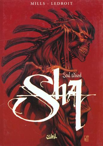 Couverture du livre « Sha t.2 ; soul wound » de Pat Mills et Olivier Ledroit aux éditions Soleil