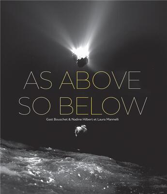 Couverture du livre « As above so below » de Gast Bouschet et Nadine Hilbert et Laura Mannelli aux éditions Centre Des Arts