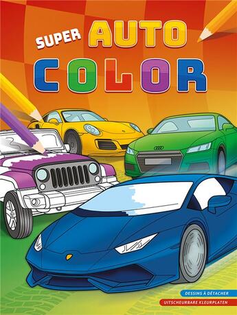 Couverture du livre « Auto color bloc » de  aux éditions Chantecler