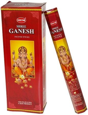 Couverture du livre « Encens shree ganesh - 20 grs - hem » de  aux éditions Dg-exodif