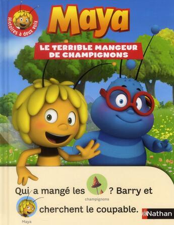 Couverture du livre « Maya ; le terrible mangeur de champignons » de  aux éditions Nathan