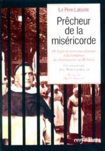 Couverture du livre « Prêcheur de la miséricorde » de Gueullette Jean-Mari aux éditions Cerf