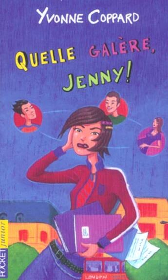 Couverture du livre « Filles - tome 18 quelle galere, jenny ! - vol18 » de Coppard Yvonne aux éditions Pocket Jeunesse