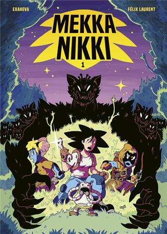 Couverture du livre « Mekka Nikki Tome 1 » de Exaheva et Felix Laurent aux éditions Humanoides Associes